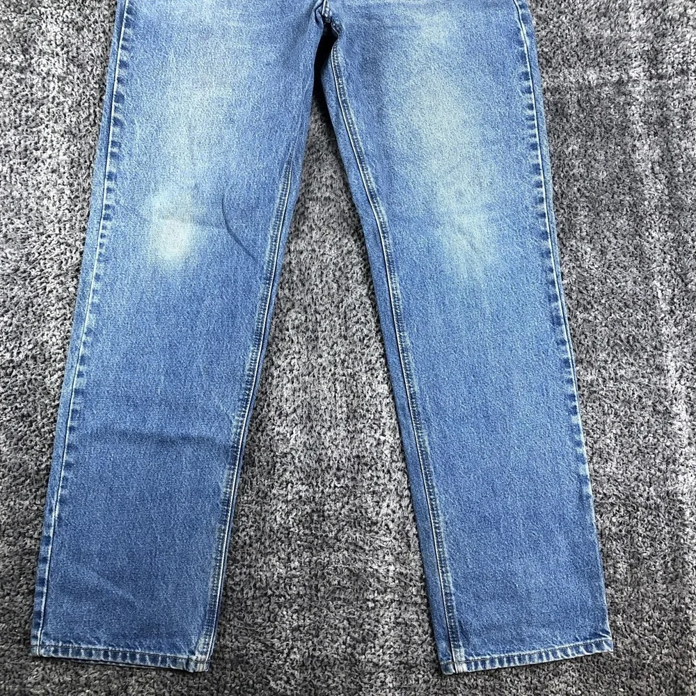 Carhartt Jeans Mens 36x34 Blue Relaxed Fit Straight Leg Denim Light Wash Casual
